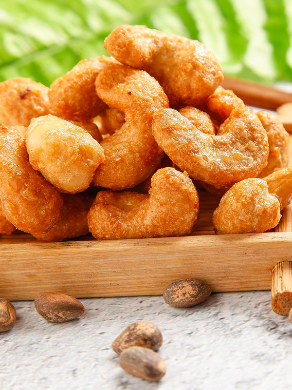 坚果外置加热油炸机