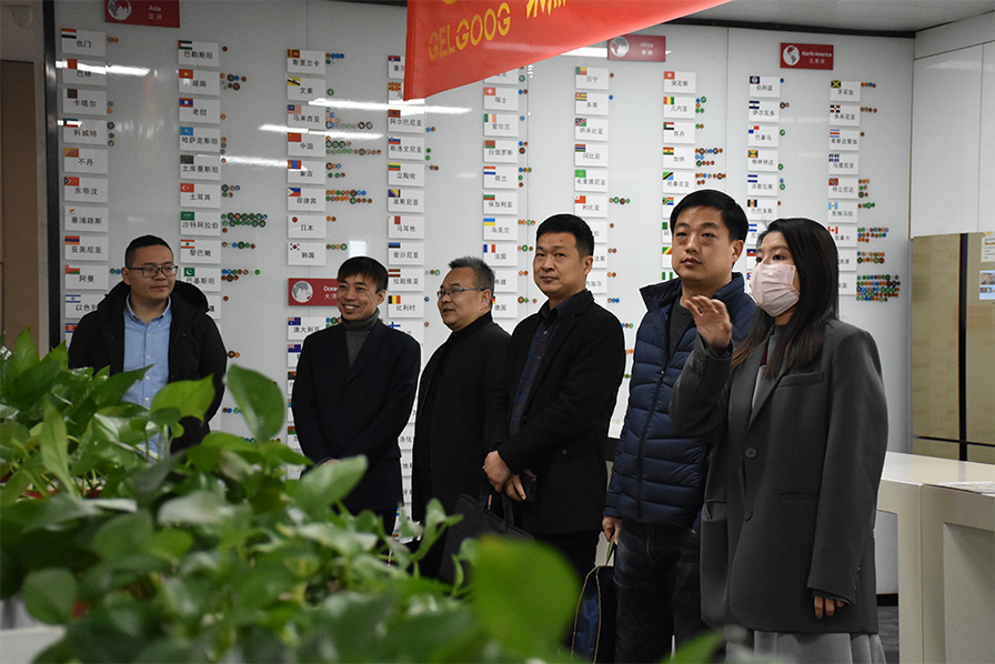 河南工业大学领导到杰尔古格公司调研