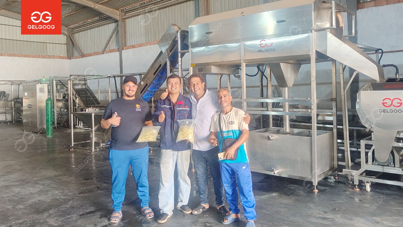杰尔古格速冻薯条生产线获阿尔及利亚客户高度认可
